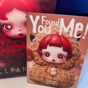 SKULL PANDA YOU FOUND ME PLUSH DOLL PENDANT PRANKY PEANUT